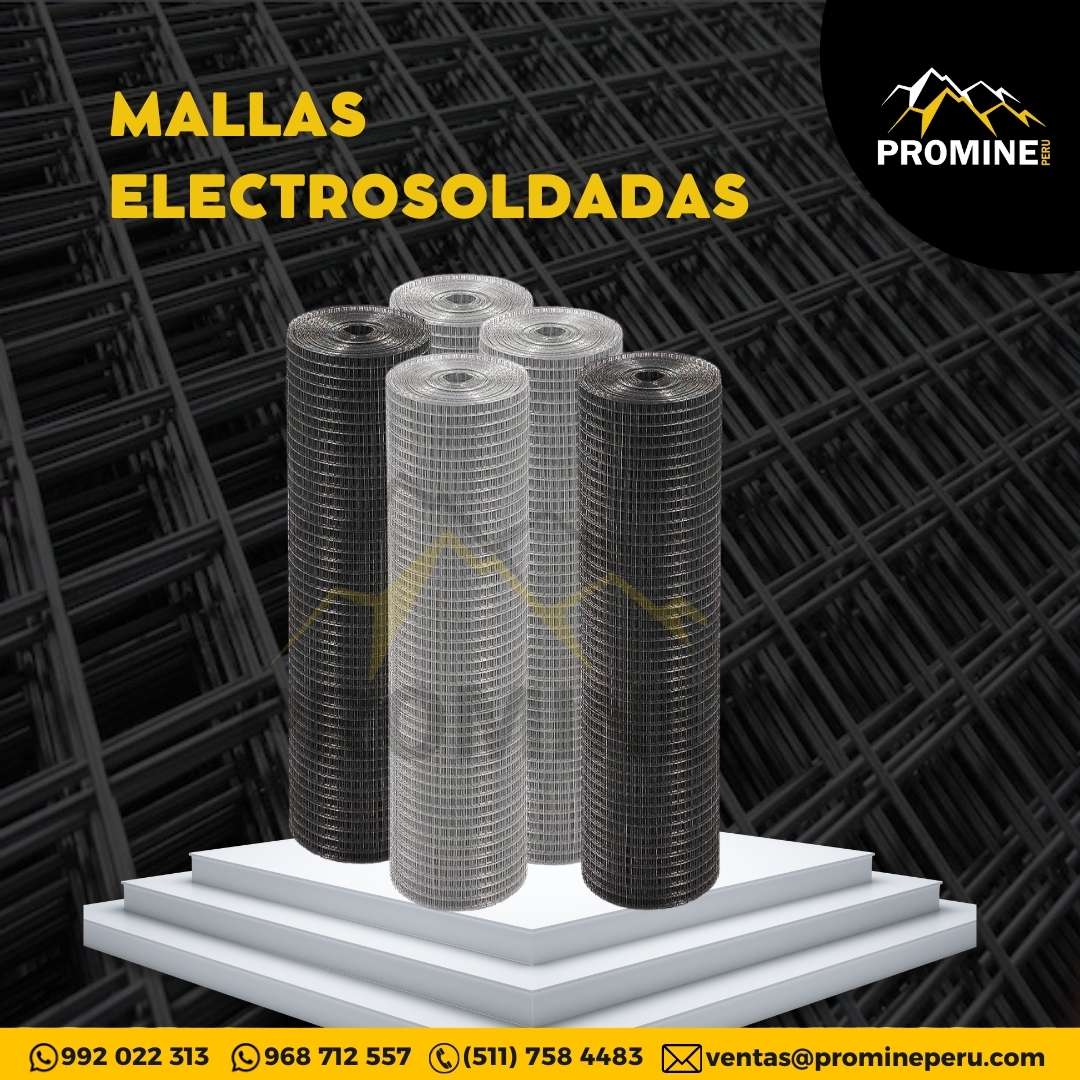 MALLA ELECTROSOLDADA 3X3-4X4 GALVANIZADA PROMINE PERU